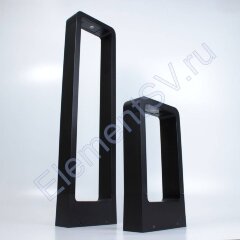 Уличный светильник столбик JH-BD-B16 DHL36 (220V, 7W, черный корпус, 600mm, IP65, warm white)