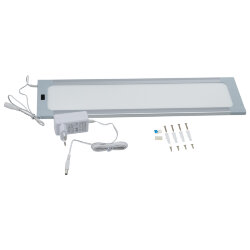 ULI-F42-7.5W4200K-DIM SENSOR IP20 SILVER Панель линейная светодиодная ультратонкая, с бесконтактным выключателем, диммер.460х120х11мм, 260Lm, Серебристый, ТМ Uniel