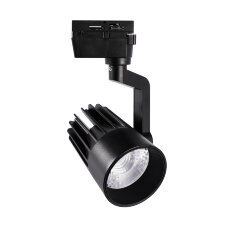ULB-Q274 30W-4000К BLACK Светильник-прожектор светодиодный трековый, 3000 Лм, Белый свет 4000К, Корпус черный, ТМ Volpe.