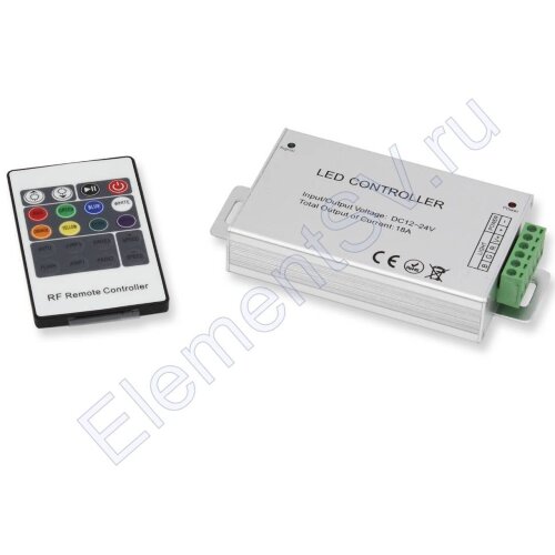Контроллер RGB RF P222 (12-24V, 216-432W) - фото