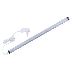 ULI-F48-5W-4500K SENSOR IP20 SILVER Светильник светодиодный для мебели, 500x25x9мм, 400Lm, ТМ Uniel