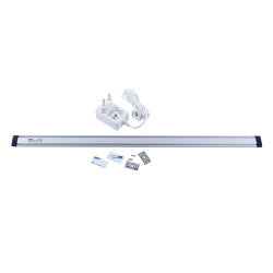 ULI-F48-5W-4500K SENSOR IP20 SILVER Светильник светодиодный для мебели, 500x25x9мм, 400Lm, ТМ Uniel
