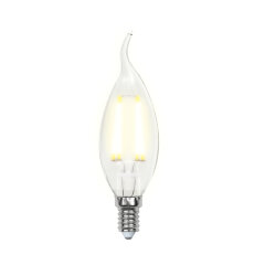 LED-CW35-7.5W-WW-E14-CL GLA01TR Лампа светодиодная, Форма свеча на ветру, прозрачная, Серия Air, Теплый белый свет 3000K