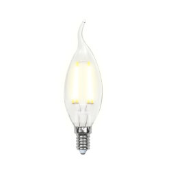 LED-CW35-7.5W-WW-E14-CL GLA01TR Лампа светодиодная, Форма свеча на ветру, прозрачная, Серия Air, Теплый белый свет 3000K