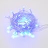 ULD-S0500-050-DTA BLUE IP20 Гирлянда светодиодная с контроллером, 5м, 50 светодиодов, Синий свет, Провод прозрачный, ТМ Uniel - фото 2