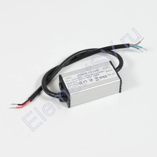 Блок питания Fonte CV-12W, SP-DM12-12, 12V 12W 1A IP65 - фото