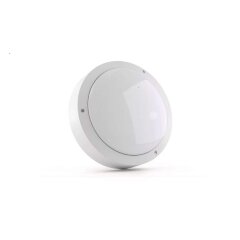 ULW-K15A 25W-5000K IP54 WHITE Светильник светодиодный влагозащищенный, Круг, Белый свет 5000K, 3000Лм, 220X70мм, Корпус белый, ТМ Uniel.