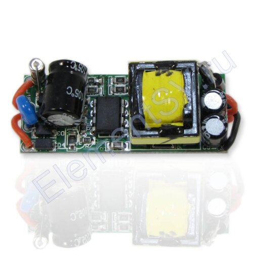 Светодиодный драйвер бескорпусной ZF-AC LD47 (220V, 36W, 30-40V, 600mA) - фото 2