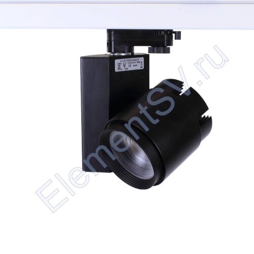 Светодиодный светильник трековый CX-35T 4L 4L26 (CREE, 35W, 220V, 15-70deg, white, черный корпус) - фото 4