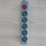 S-GSU5-3 GREY Cетевой фильтр серии Universal, 3м Пвс 3x0.75, 5 гнезд, с-з, 10А, Защита от перенапряжения, короткого замыкания. - фото 3