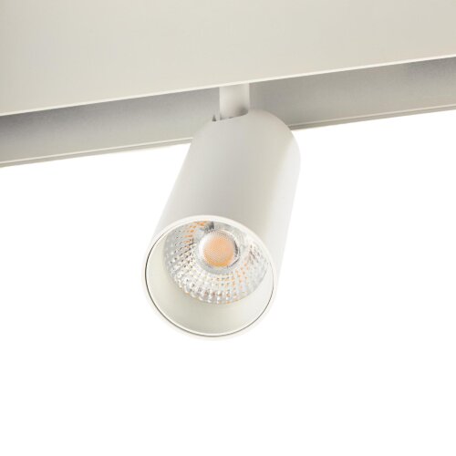 ULB-M60-24W-4000K-35 WHITE Светильник-прожектор светодиодный трековый, Для магнитного шинопровода, 900 Лм, Белый свет 4000К, Белый, ТМ Uniel - фото 1