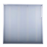ULP-Q116 6060-36W-4000K+6500K WHITE Светильник светодиодный потолочный универсальный, Белый свет4000K-Холодный свет5000К-Дневной свет6500K, Рассеиватель матовый, Встроенный и-п, Корпус белый, ТМ Volpe - фото 1