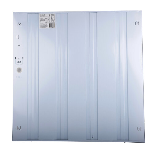 ULP-Q116 6060-36W-4000K+6500K WHITE Светильник светодиодный потолочный универсальный, Белый свет4000K-Холодный свет5000К-Дневной свет6500K, Рассеиватель матовый, Встроенный и-п, Корпус белый, ТМ Volpe - фото 2