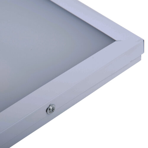 ULP-Q116 6060-36W-4000K+6500K WHITE Светильник светодиодный потолочный универсальный, Белый свет4000K-Холодный свет5000К-Дневной свет6500K, Рассеиватель матовый, Встроенный и-п, Корпус белый, ТМ Volpe - фото 3