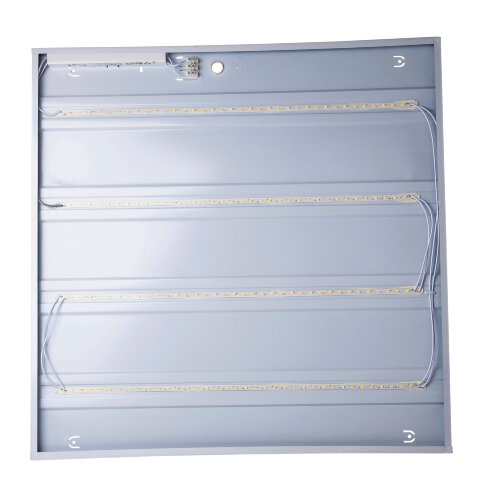 ULP-Q116 6060-36W-4000K+6500K WHITE Светильник светодиодный потолочный универсальный, Белый свет4000K-Холодный свет5000К-Дневной свет6500K, Рассеиватель матовый, Встроенный и-п, Корпус белый, ТМ Volpe - фото 5