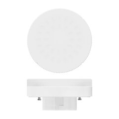 LED-GX53-8W-WW-GX53-FR PLZ01WH Лампа светодиодная, матовая, Теплый белый свет.