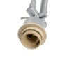 UML-T500 E27 SILVER-WHITE Торшер напольный под лампу Е27, 60W, с регулировкой наклона, Серебристый-Белый, ТМ Uniel - фото 4