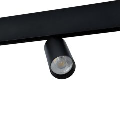 ULB-M60-24W-4000K-35 BLACK Светильник-прожектор светодиодный трековый, Для магнитного шинопровода, 900 Лм, Белый свет 4000К, Черный, ТМ Uniel