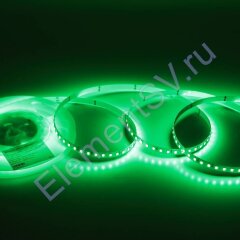 Светодиодная лента Standart Pro class, 2835, 120 led/m, 8mm, без скотча, green, 24V, IP20, SL17