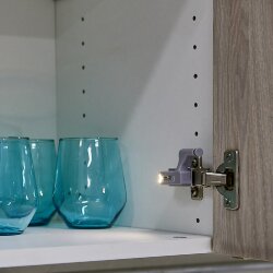 ULK-C02 23A GREY SET2 Светильник светодиодный пушлайт на петлю в кухонный шкаф, на батарейке 23A в-к, Набор из 2 шт, Серый, ТМ Uniel